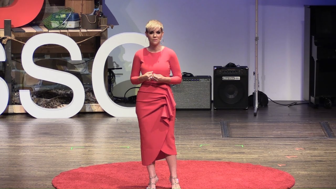 Hillary Walsh on stage