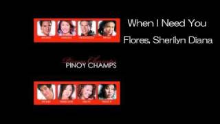 When I Need You by Sherilyn Diana Flores