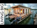Life On The Water In A Tiny House Boat