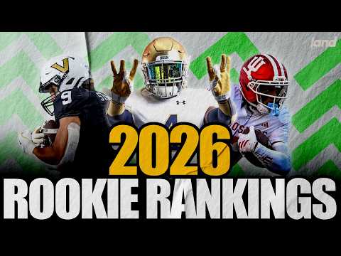NEW 2026 Dynasty Rookie Rankings & Tiers (Post-Combine)