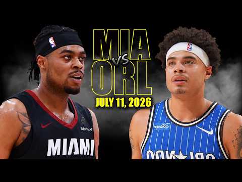 Miami Heat vs Orlando Magic Full Game Highlights - July 11, 2026 | NBA Summer League