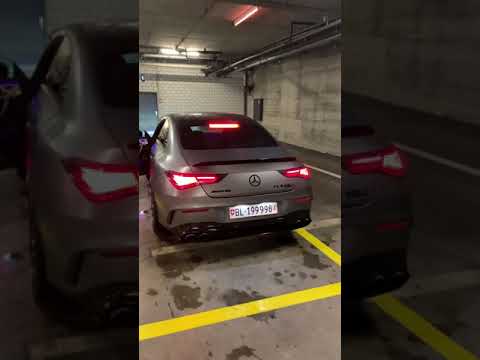 CLA 45 S Akrapovic Outside