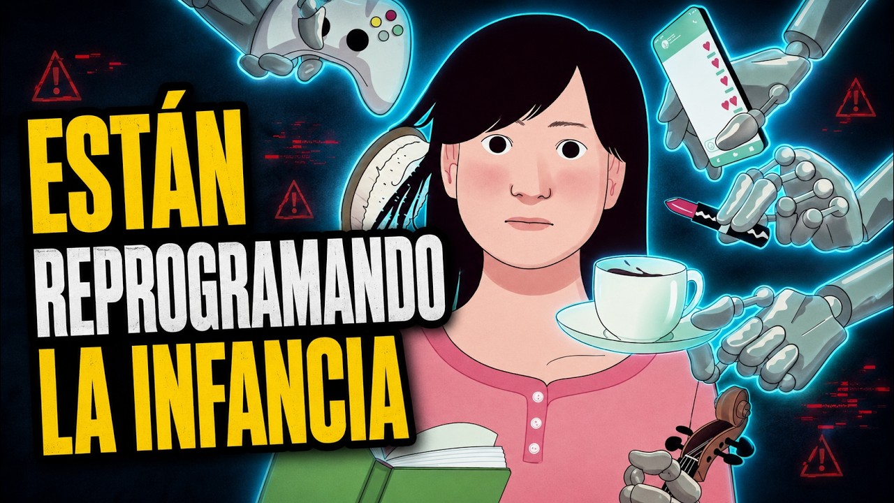 La inquietante portada que revela cómo la IA reprogramará a los niños