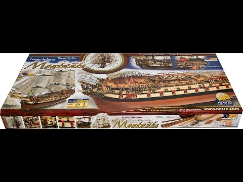 OcCre Montanes 74 Gun Ship-Of-The-Line 1:70 Scale wooden ship kit