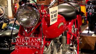 preview picture of video '1952 Vincent Red Rapide via Dairyland Cycle Insurance'