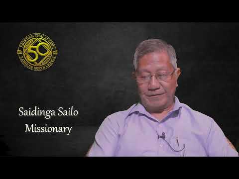 RNKTP Golden Jubilee - Saidinga Sailo (Missionary a chhuak hmasa ber) kawmna