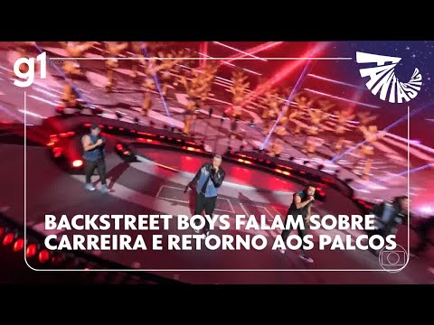 Fantástico: Backstreet Boys falam sobre carreira e retorno aos palcos