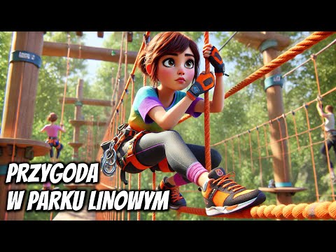 🌞🌲 Ela i niezapomniana przygoda w parku linowym - Bajka do słuchania na dobranoc 🎧