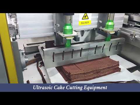 Automatic ultrasonic cake cutting machine,Ultrasonic standard food cutting machine.
