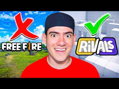 SHOULD I QUIT FREE FIRE? 🤔 TESTING RIVALS ON ROBLOX - Donato Roblox