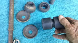 1966 Ford Thunderbird repair and refurbishment (Part 47). Lower control arm removal.