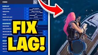 HOW TO STOP LAGGING IN FORNITE 2024! (FIX LAG FORTNITE)