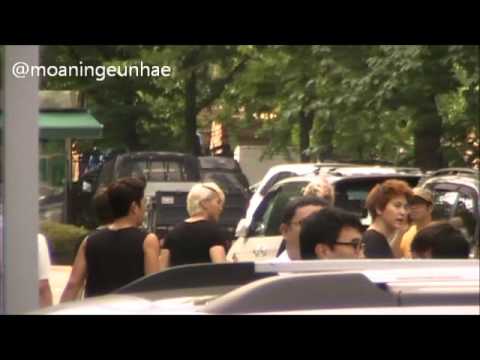 120727 Super Junior at KBS Parking Lot
