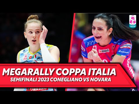 MEGARALLY REWIND COPPA ITALIA FRECCIAROSSA: Conegliano vs Novara - Semifinal 2023