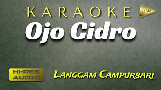 Download lagu Ojo Cidro Karaoke Cursari Langgam set Gamelan Korg... mp3