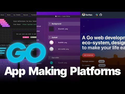 Native, Web, and Terminal Apps with Go