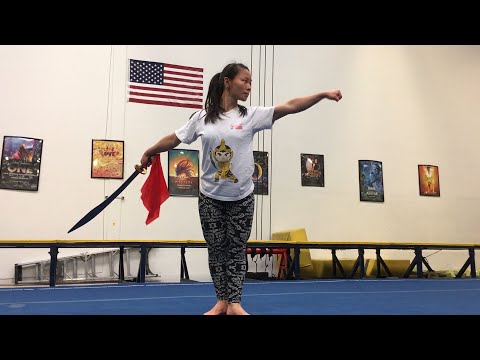 Jade Xu Wushu Training 武术套路