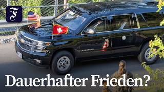 USA und Iran für Friedensgespräche in der Schweiz