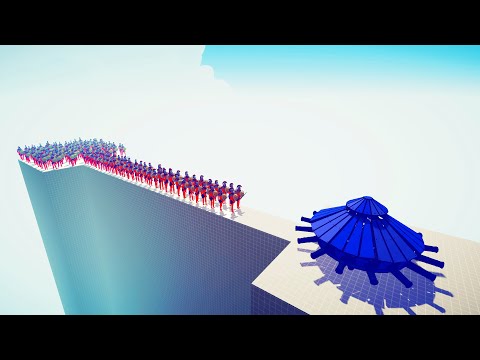 CAN 100 SPARTANS DEFEND THE BRIDGE?! | TABS ⚔️ Totally Accurate Battle Simulator ⚔️