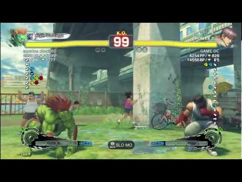 nerotan xbox360 (Blanka) vs GAME OC (Guy) - SSF4AE2012 *1080 HD*