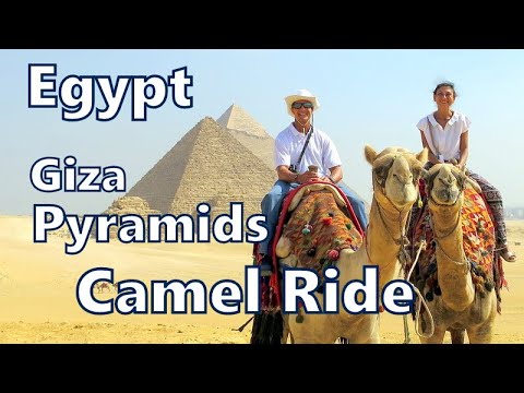 Giza Pyramids CAMEL RIDE, Cairo, Egypt