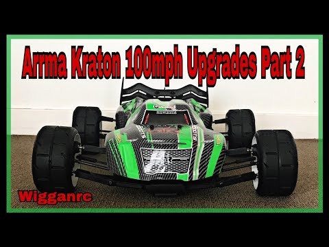 Arrma Kraton 100mph Upgrades Part 2 Grp 1/5 Adapters