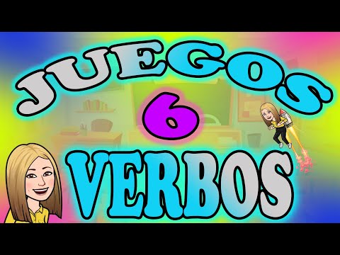 😎 6 GAMES to PRACTICE VERBS | LEARN to CONJUGATE VERBS with FUN ACTIVITIES 🥳