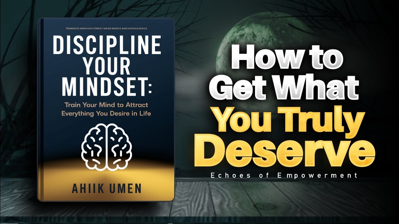 DISCIPLINE YOUR MINDSET | How to Get What You Truly Deserve (Audiobook)