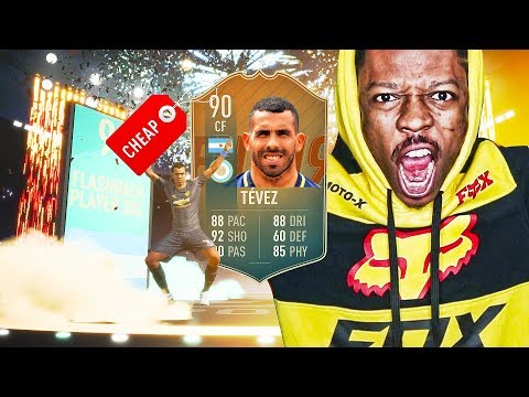OMG I GOT FLASHBACK SBC TEVEZ (SO CHEAP)!!! FIFA 19 ULTIMATE TEAM