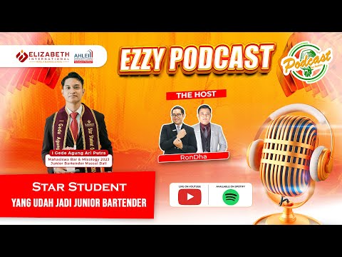 STAR STUDENT YANG UDAH JADI JUNIOR BARTENDER
