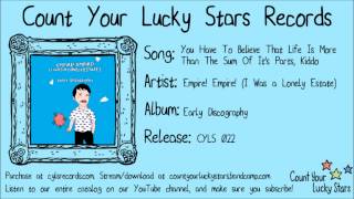 Empire! Empire! (I Was a Lonely Estate) - 02 - You Have To Believe That Life Is More Than...