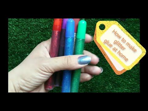 DIY Glitter glue paint | how to make glitter glue at home | Homemade glitter Glue | craft glitters