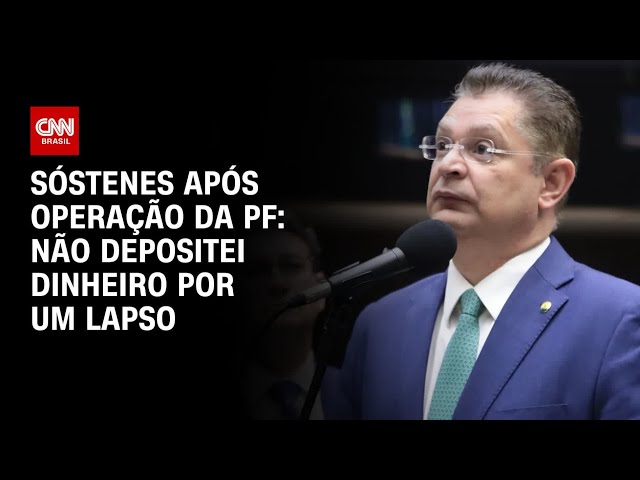Após operação da PF, Sóstenes diz que não depositou dinheiro por um lapso | BASTIDORES CNN