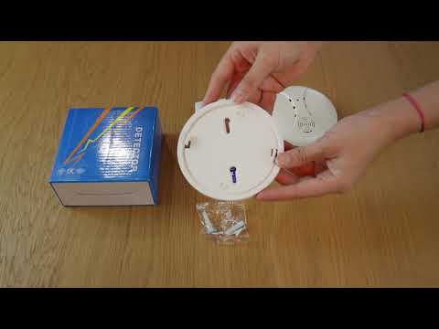 Senzor wireless de fum si temperatura PGST PA-439R - www.1cctv.ro