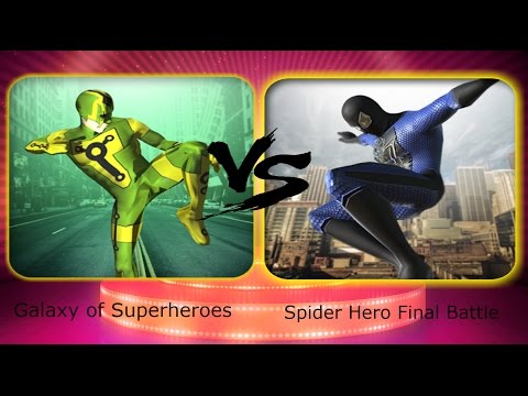 ► Galaxy of Superheroes  vs Spider Hero Final Battle Android Game Play HD By games hole