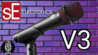 Video thumbnail for sE Electronics V3 - Cardioid Handheld Dynamic Microphone - The Lesser Known sE - Test / Review by Obscure Mics