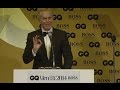 Tony Blair picks up GQ Philanthropist of the Year.
