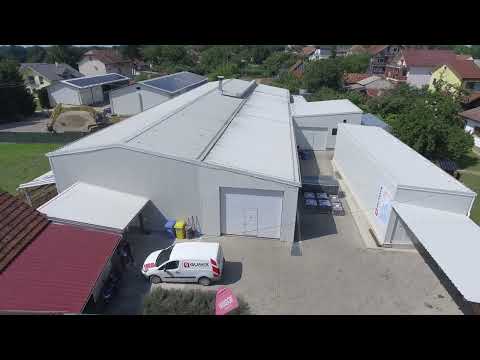 Gumix Elastor - Rubber production company - drone footage