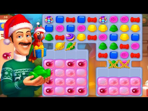 Homescapes - A Matching Puzzle Garden Gameplay Walkthrough Day 7 Complete（New update）