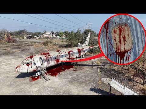 if you ever see BLOOD on a plane, get off of it immediately! (it’s not safe)