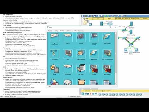 [CCNA v6] Packet Tracer 8.3.1.2 Skill Integration Challenge - Part 2