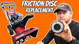 HOW-TO Fix Snowblower Wheels Won't Turn When Blowing Snow Under Load - Murray Craftsman Etc.