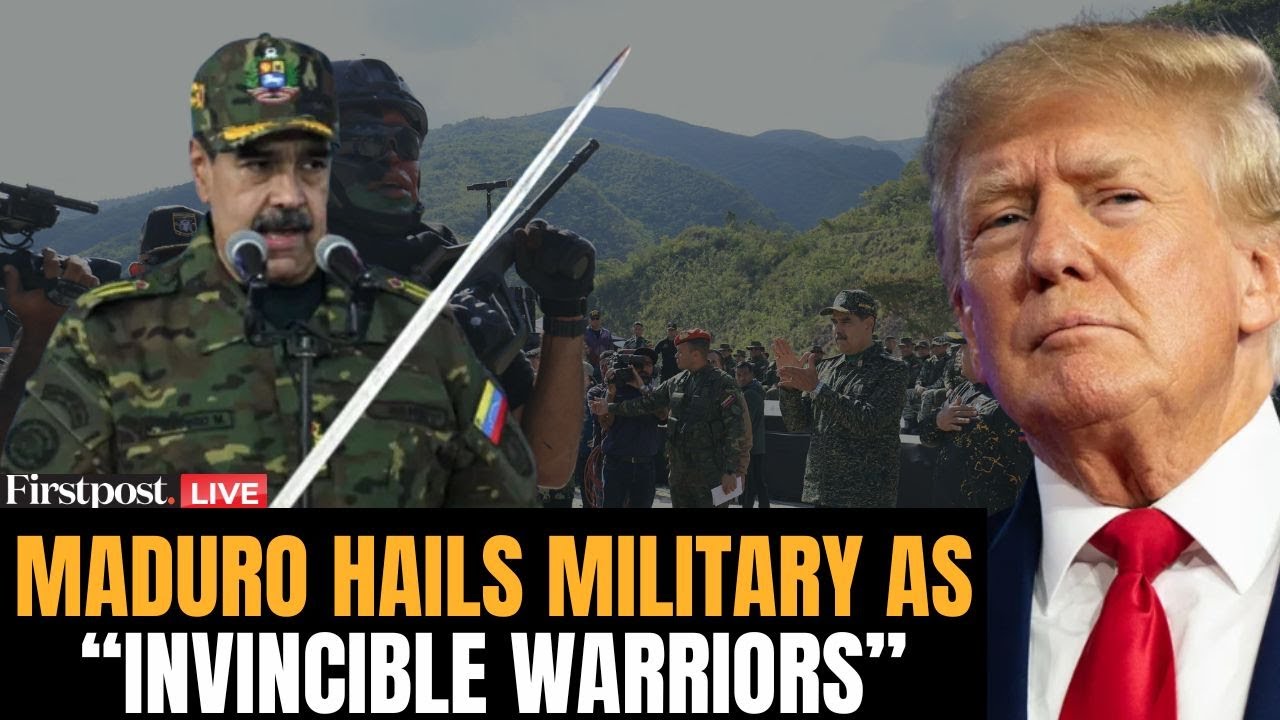 LIVE: Maduro Attends Military Event, Praises 'Invincible' Military| Venezuela |US-Venezuela Tensions