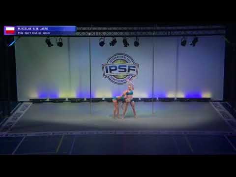 Doubles Marta Kielak & Weronika Lasak of Poland - Prelims 2017 World Pole Sports