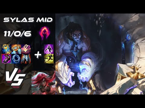 MID Sylas vs Katarina - EU Challenger Patch 25.24