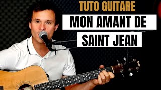 Mon amant de Saint Jean - Bruel : TUTO GUITARE