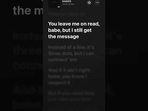 Justin Bieber - Daisies