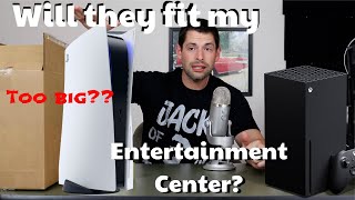 PS5 vs Xbox Series X Size comparison