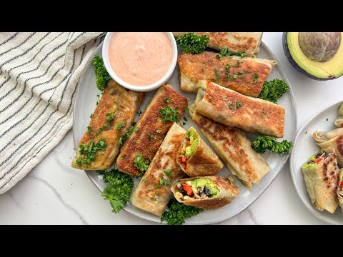Pan-Fried Southwest Egg Rolls Recipe