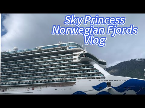 Norwegian Fjords Vlog on Sky Princess 💙⚓️
